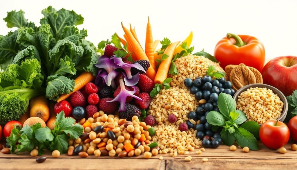 Plant-based diet components