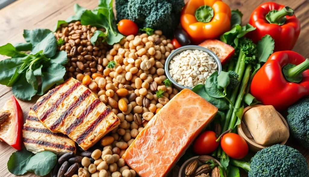 Protein-rich foods for blood sugar control