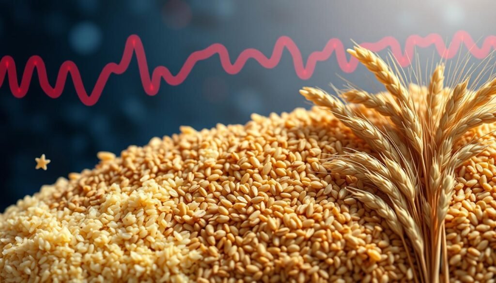 Whole grains and blood glucose levels