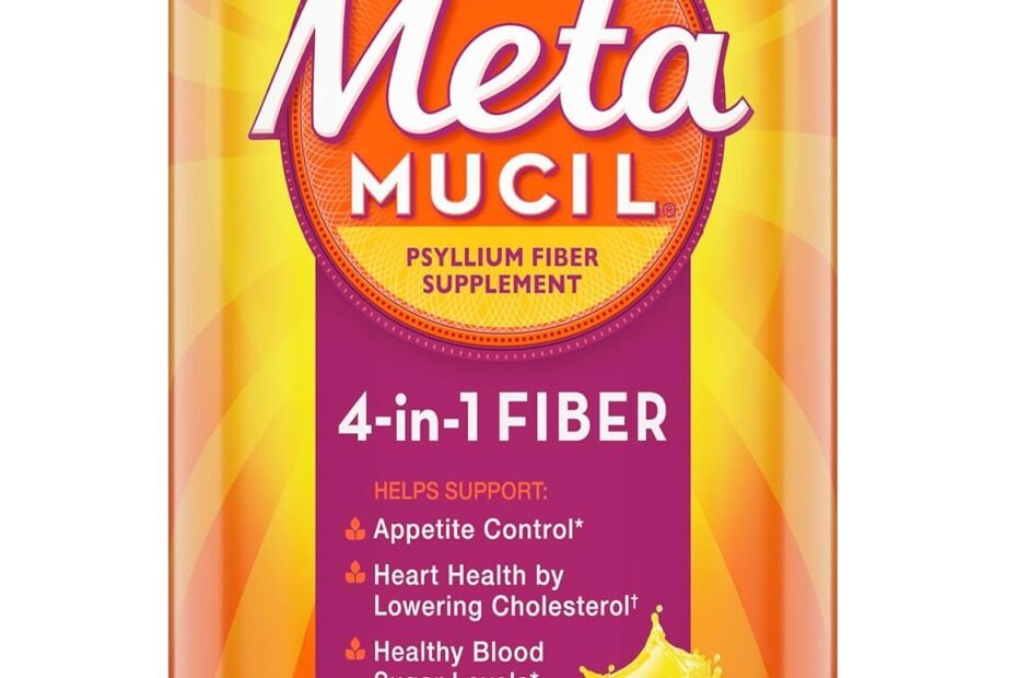 Transform Your Digestion: Metamucil 4-in-1 Fiber Supplement Review!